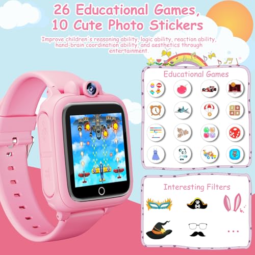 Thumbnail 6 de Reloj Niños con Cámara Giratoria, HD Pantalla y Juegos 🕒