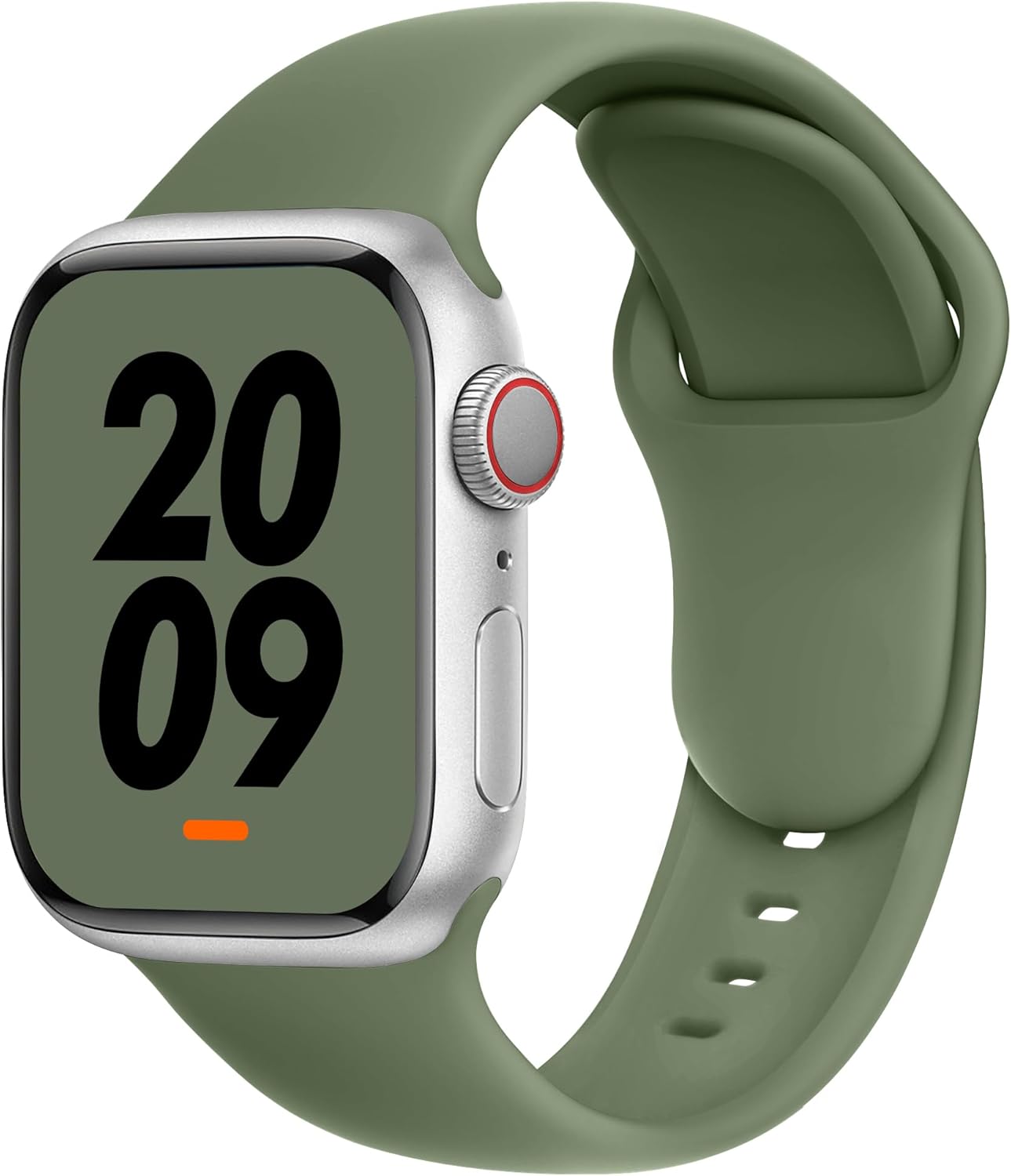 Thumbnail 6 de DONEGANI C1A cinturino in silicone per Apple Watch (Ultra 2, Series 10, 9, 8, 7, 6, 5, 4, SE, 3, 2, 1) con chiusura in acciaio
