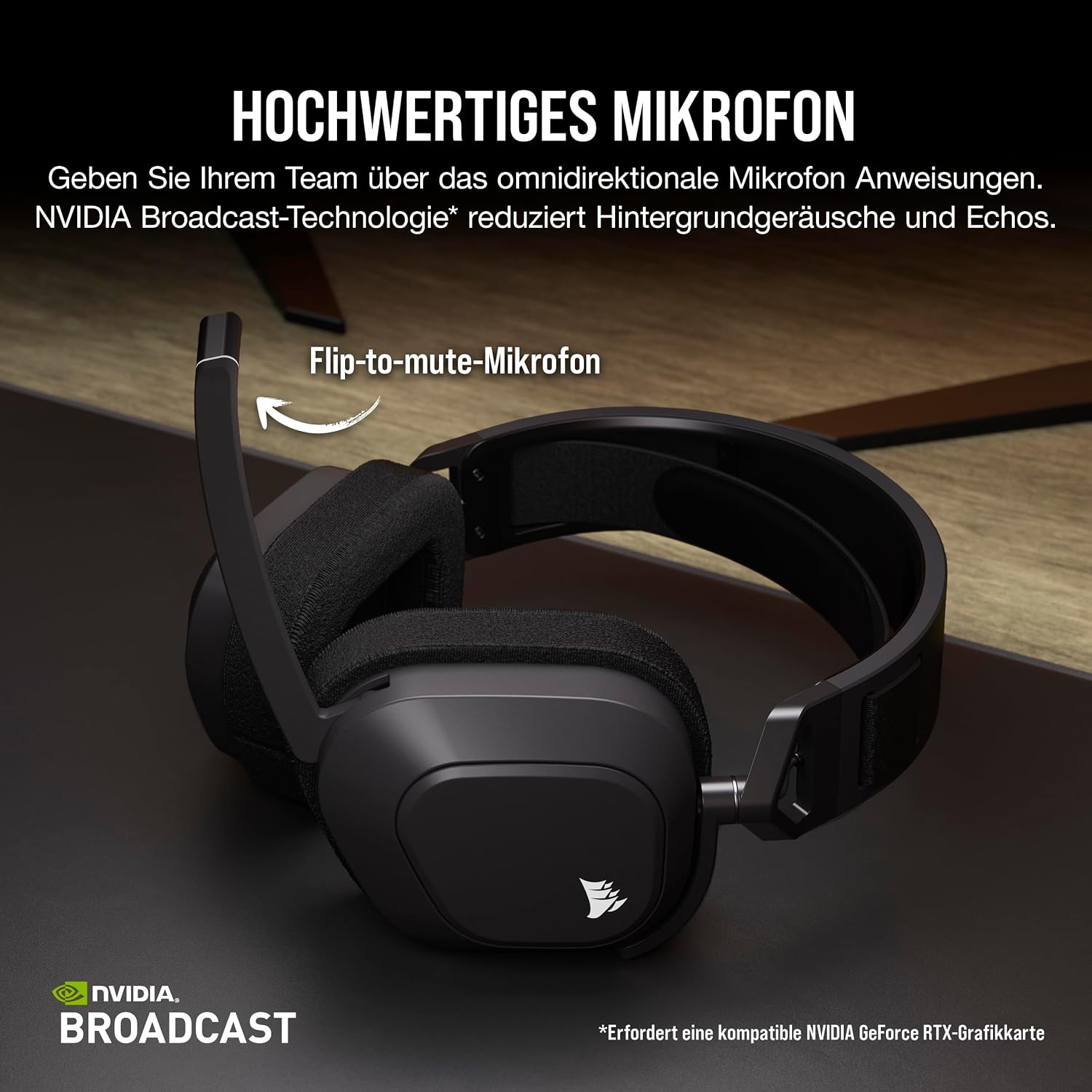 Thumbnail 5 de CORSAIR HS80 MAX Wireless Gaming-Headset