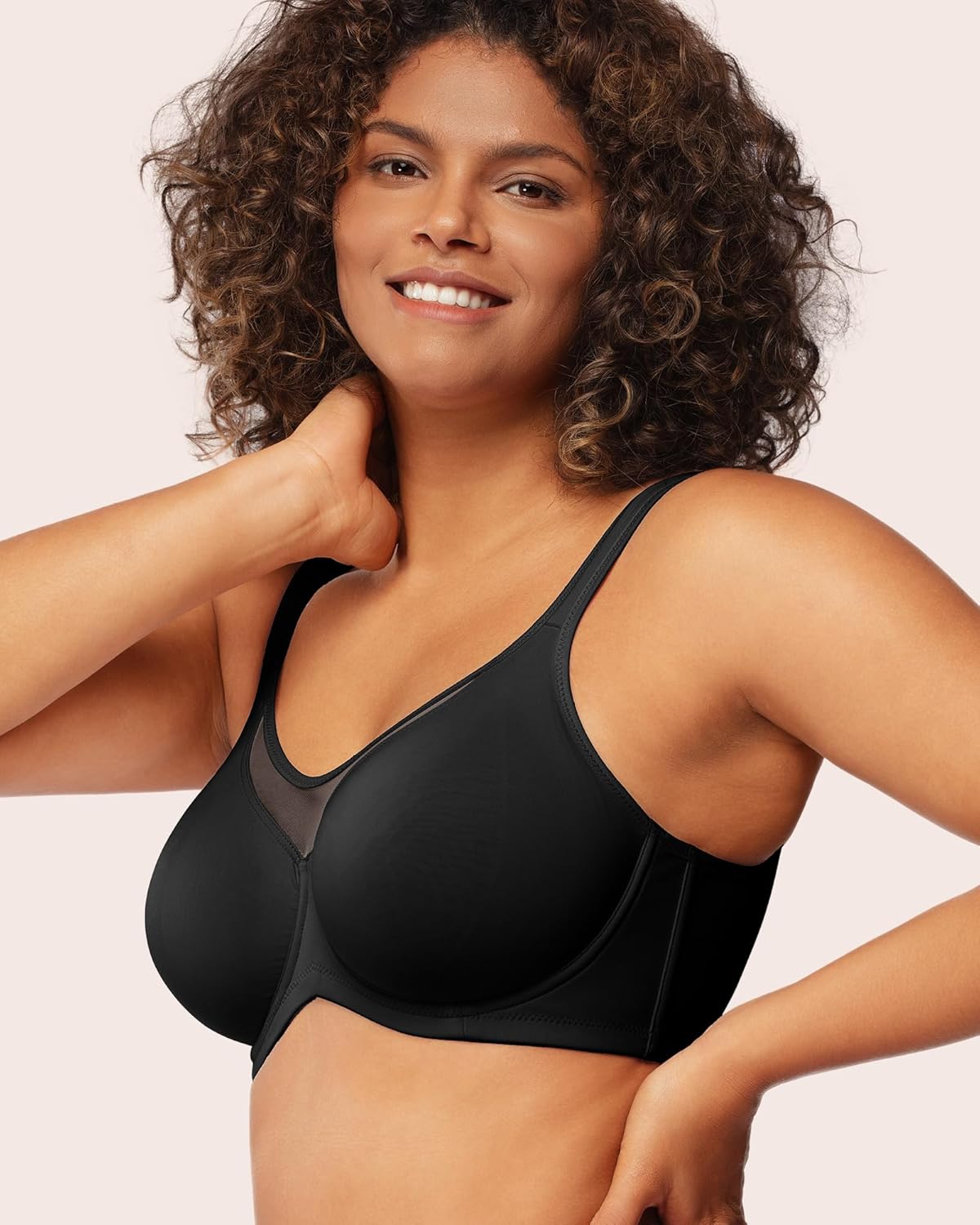 Thumbnail 1 de HSIA Women’s Full Coverage Minimizer Bra (Plus Size, Underwire, Coolcomfort, Extra-Large)
