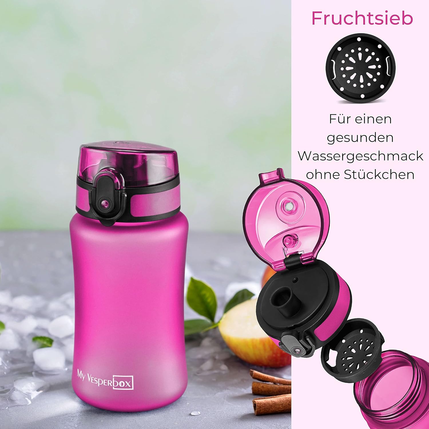 Thumbnail 5 de My Vesperbox Trinkflasche Kinder 350ML 📗