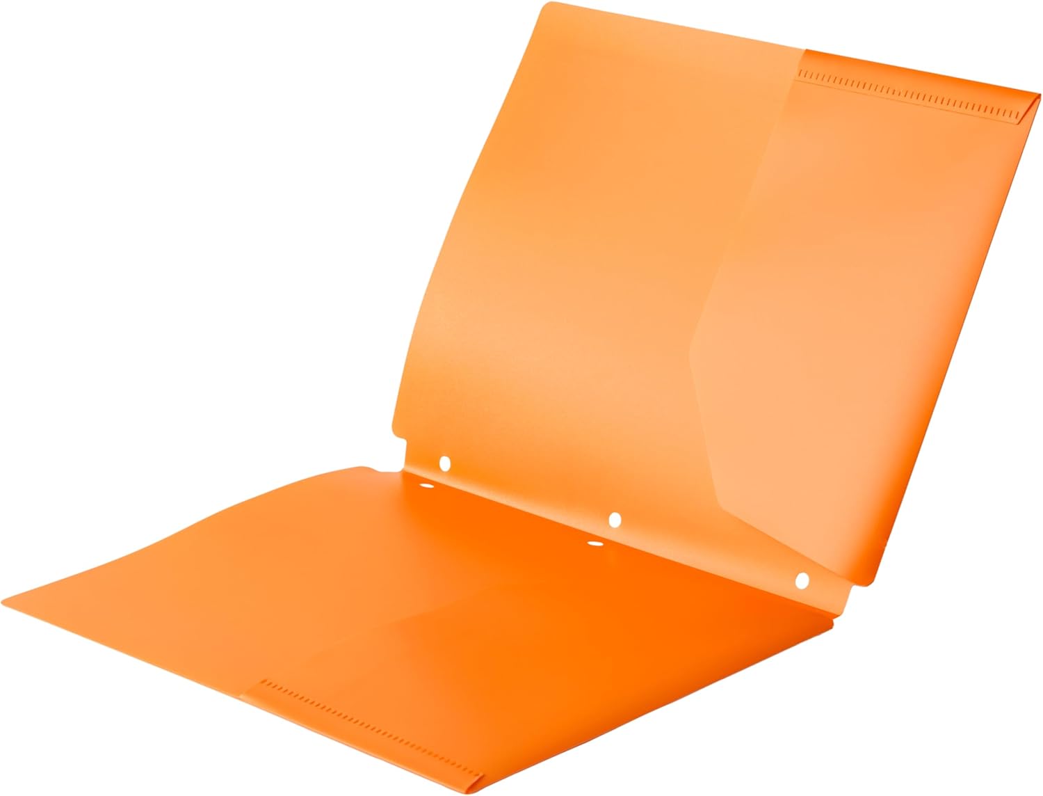 Thumbnail 3 de Chemises en plastique à 2 poches avec perforatrice 3 trous – Lot de 12 (Taille lettre US) – Couleurs assorties