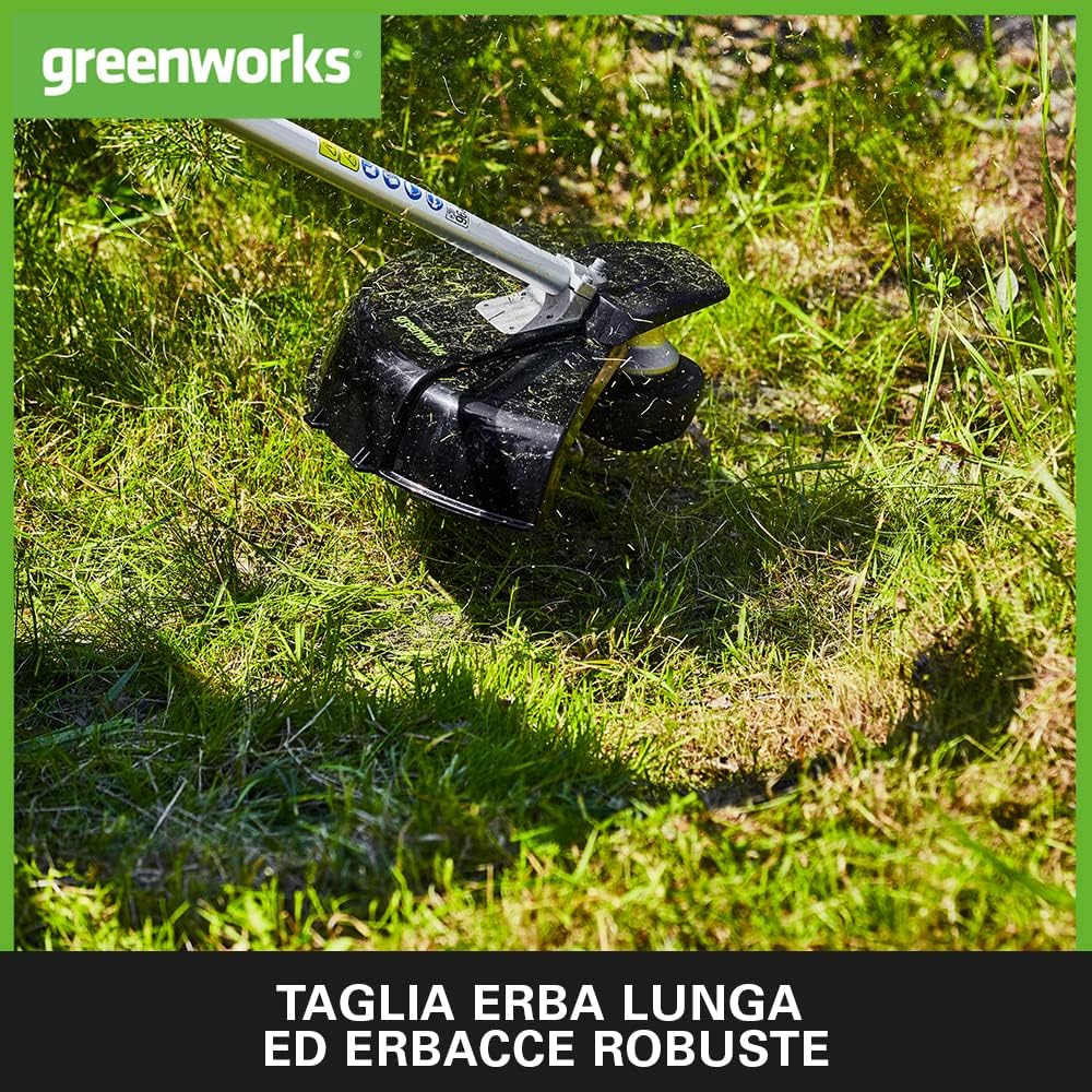 Thumbnail 4 de Greenworks GD40BCB Decespugliatore 40V, taglio 40 cm ⛏