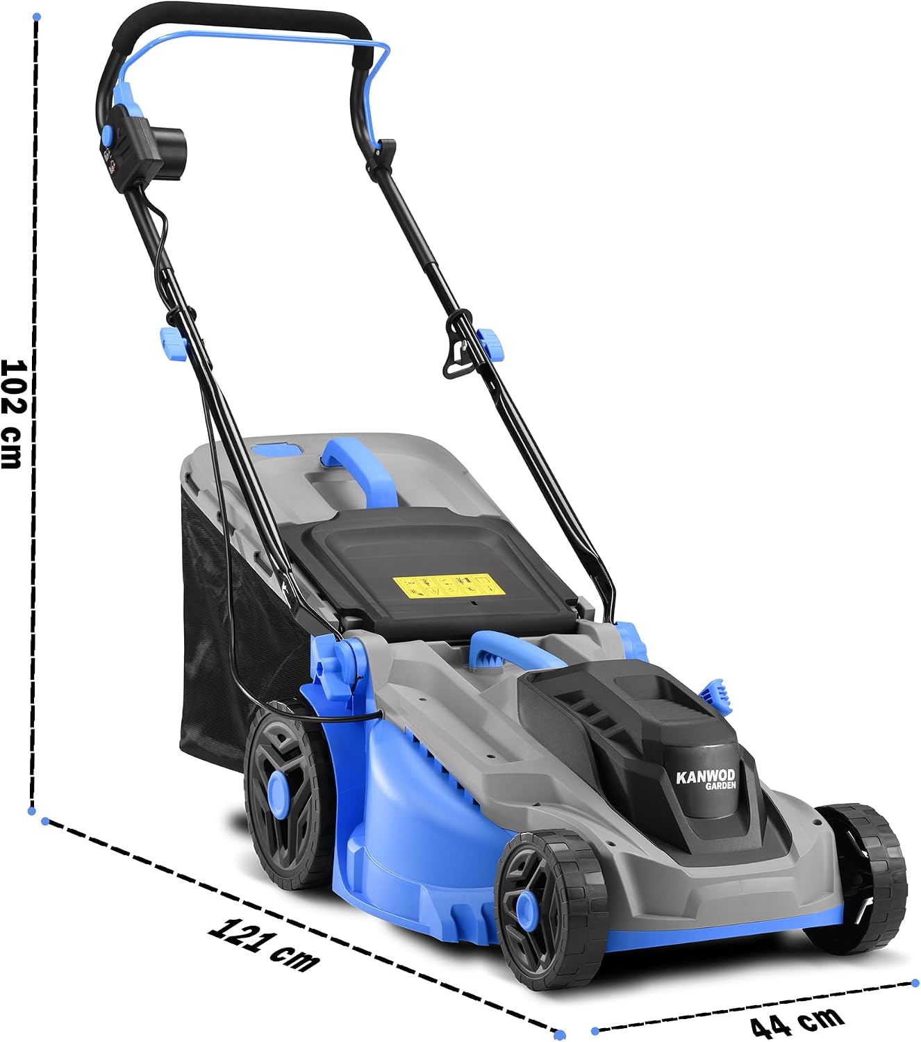 Detalle de KANWOD Tagliaerba elettrico 1600 W 38 cm