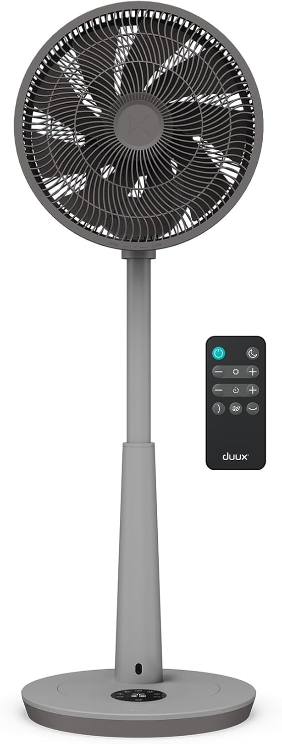 Detalle de Duux Whisper 3 Standing Fan – 13dB, 26 speeds, height-adjustable with remote