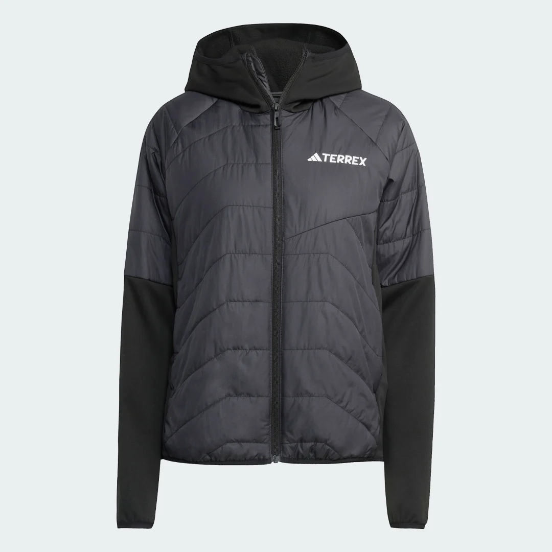 Detalle 2 de Chaqueta híbrida aislante con capucha Terrex Multi CLIMAWARM de Adidas