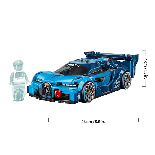 Thumbnail 7 de LEGO Speed Champions Hypercar Bugatti Vision GT – Maquette à construire avec minifigurine pilote