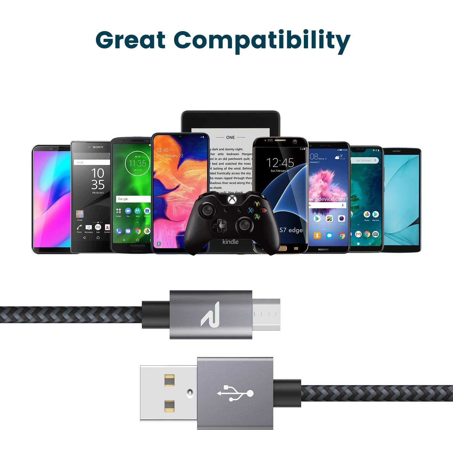 Thumbnail 6 de RAMPOW Micro USB Cable 3.3ft