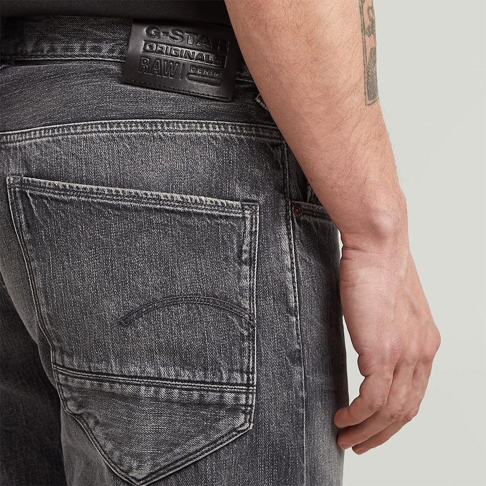 Detalle de G-Star Men’s Morry FWD Regular Tapered Jeans with five-pocket design