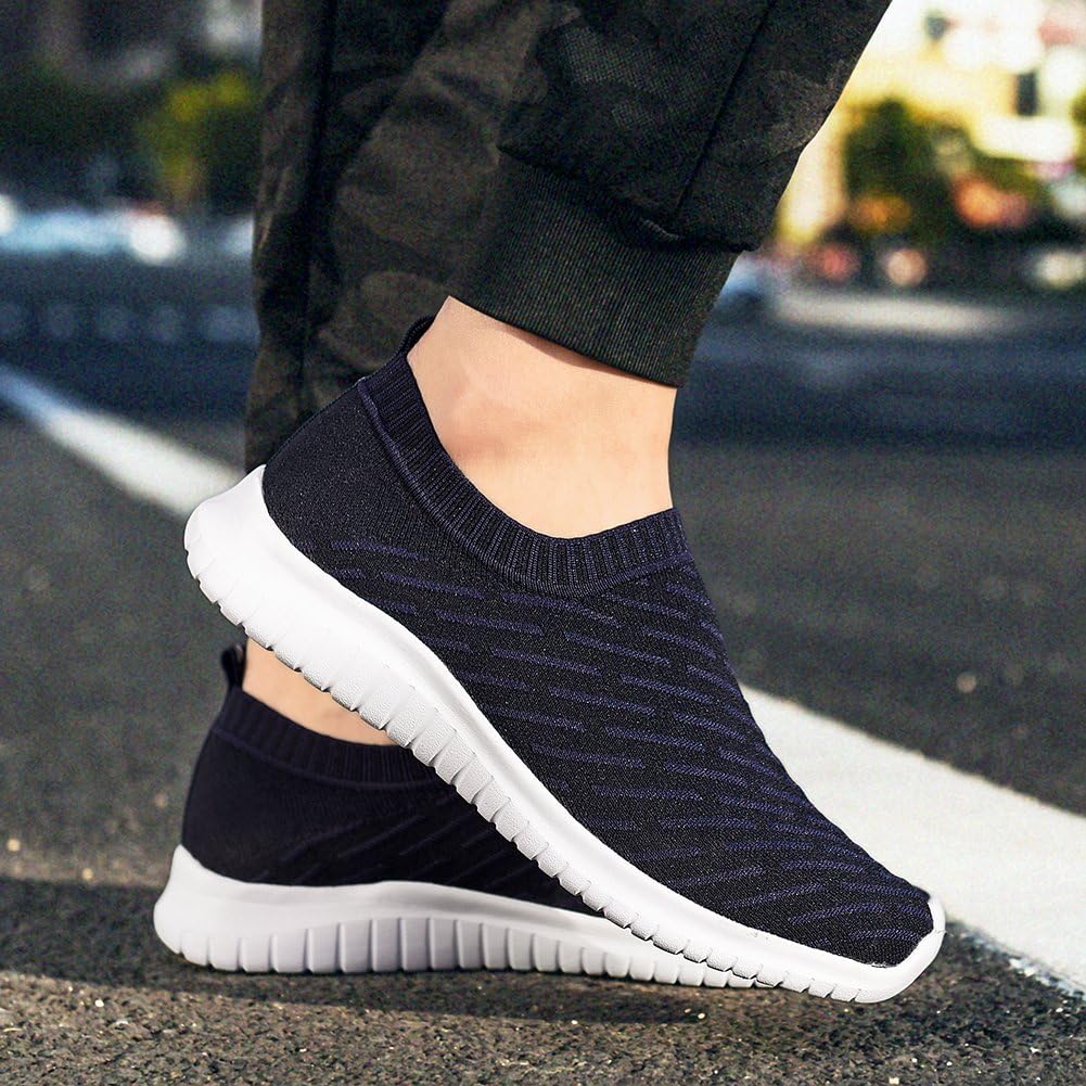 Thumbnail 2 de TIOSEBON Women's Lightweight Mesh Trainers – Comfortable Slip-On Walking Sneakers