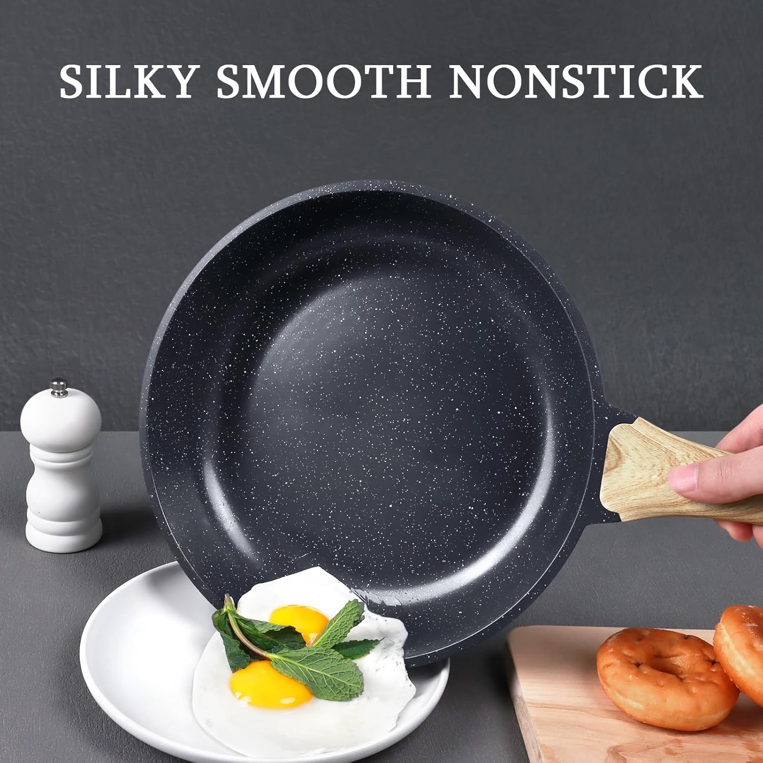 Detalle de GiPP 10-Inch Ceramic Nonstick Skillet ⚙