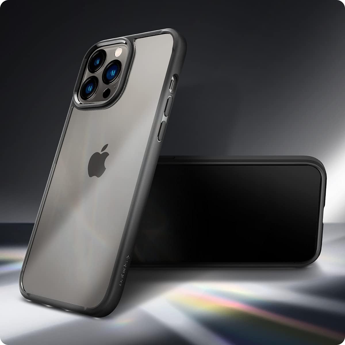Thumbnail 5 de Spigen Ultra Hybrid pour iPhone 13 Pro Max coque anti-jaunissement - Noir