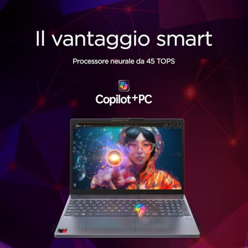 Thumbnail 3 de Lenovo IdeaPad Slim 3 Copilot+: 15" IPS, 16 GB LPDDR5X, 512 GB SSD e connettività WiFi 6E