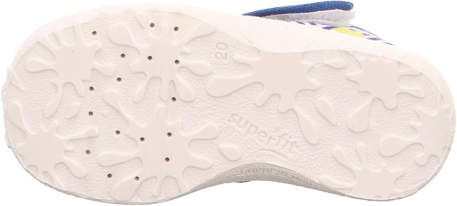 Thumbnail 3 de Superfit Jungen Spotty Hausschuhe aus Baumwolle mit Klettverschluss