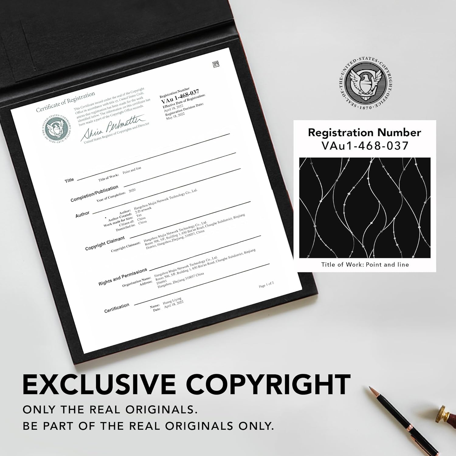 Thumbnail 5 de Deconovo lot de 2 rideaux occultants thermiques anti-froid à œillets imprimés argentés, 140x229 cm (Halloween noir)