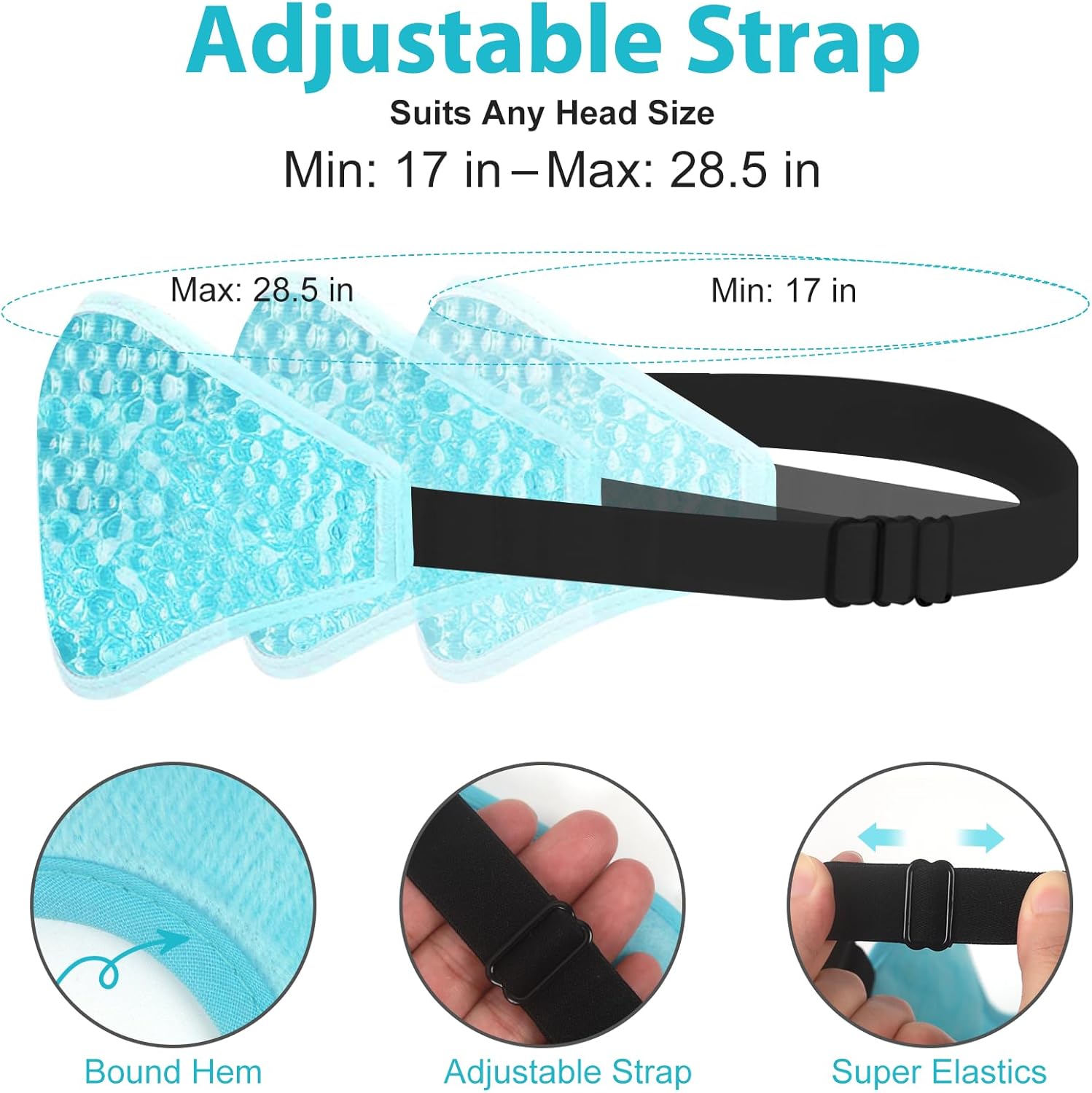 Thumbnail 5 de BeeVines Cooling Eye Mask Pack of 2 30 Minuten