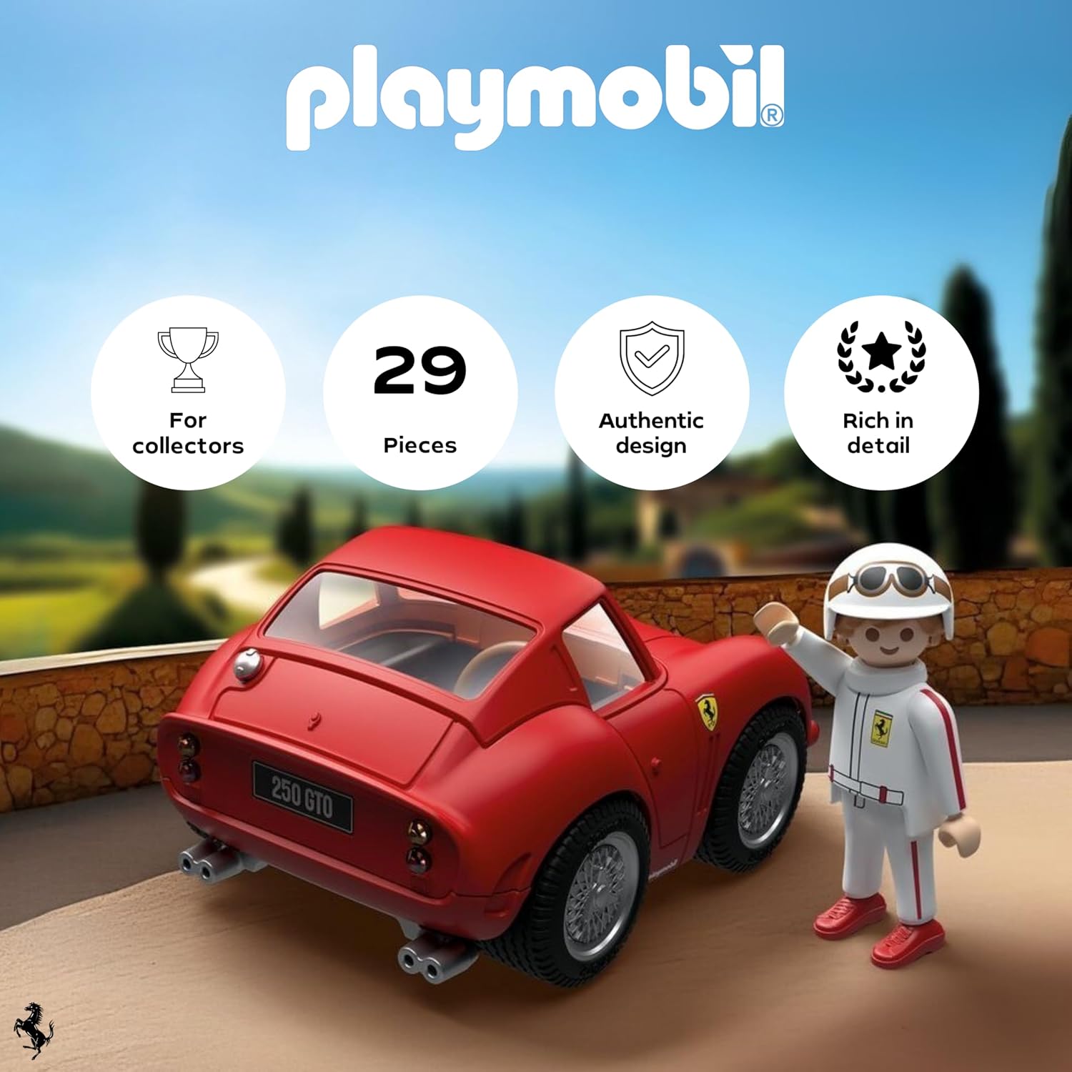 Detalle 2 de PLAYMOBIL toy car Ferrari 250 GTO