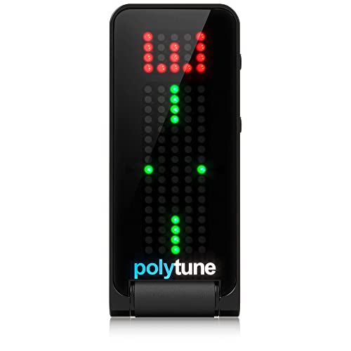 Detalle 2 de TC Electronic PolyTune Clip Nero – accordatore clip polifonico con stroboscopico a 0,02 cent
