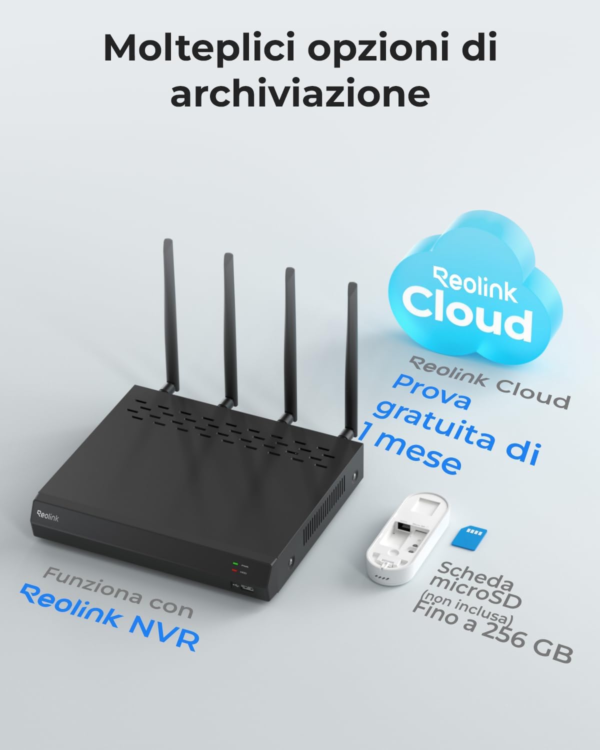 Detalle de Reolink 2K cablato videocitofono Wi‑Fi con Chime e visuale 180° (bianco) – rilevamento uomo/pacco, audio bidirezionale
