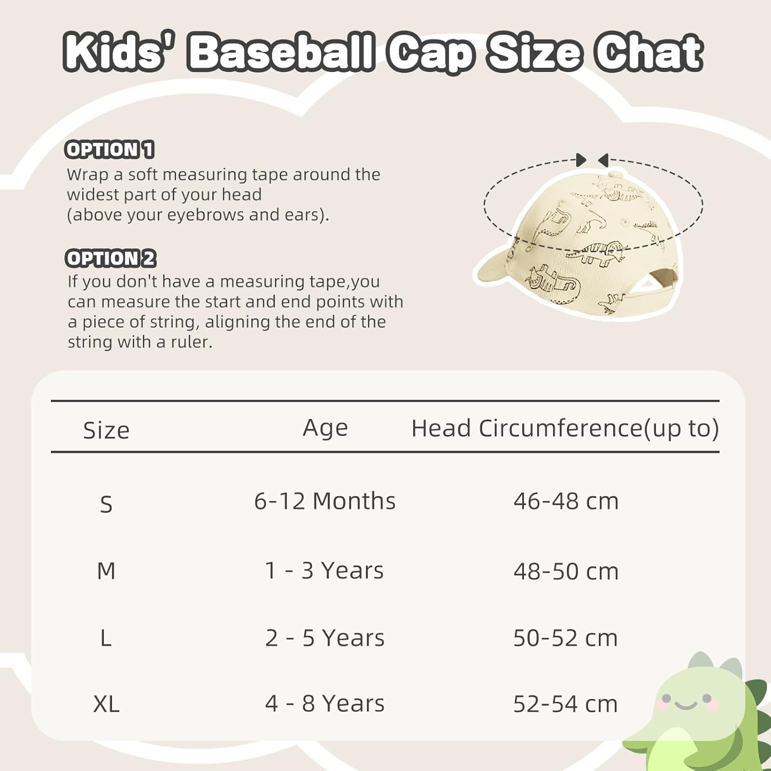 Thumbnail 5 de TOMEEK Sonnenhut Kinder Baseball Cap 46-48 cm