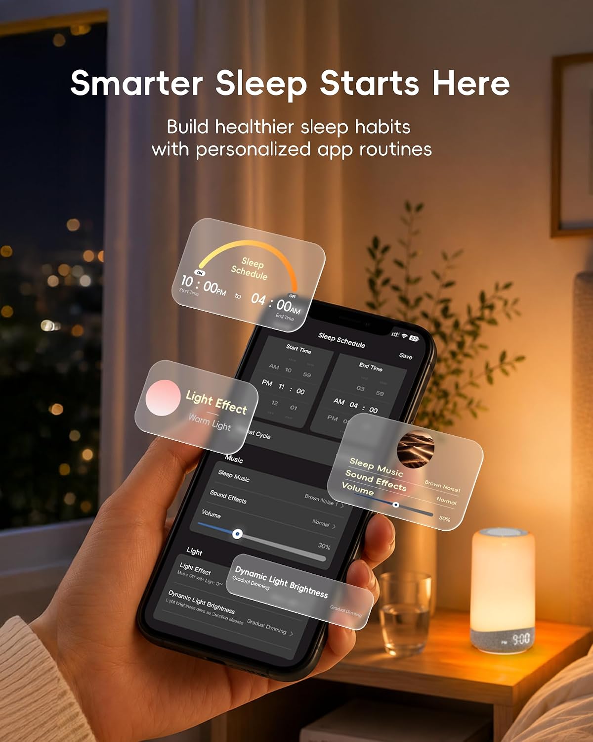 Thumbnail 4 de ecozy 3-in-1 Sunrise Alarm Clock