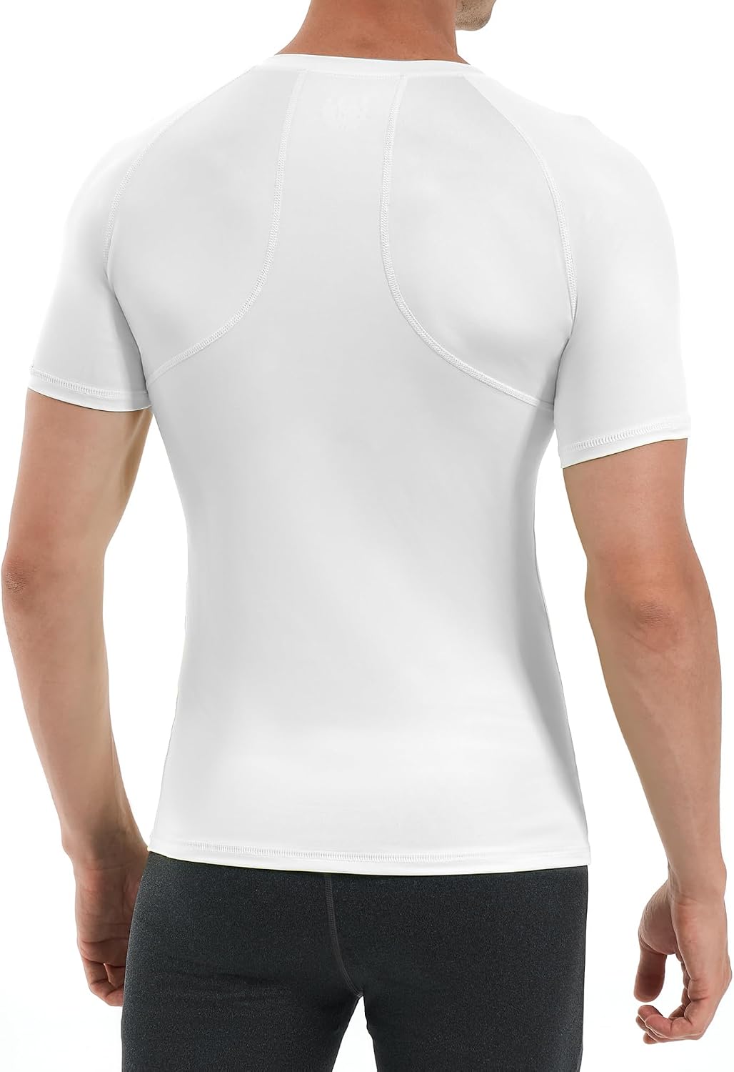 Detalle de Runhit Kompressionsshirt Herren 3er Pack