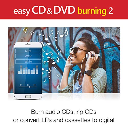 Detalle de Corel Easy CD & DVD Burning 2 | Disc Burner & Video Capture for PC
