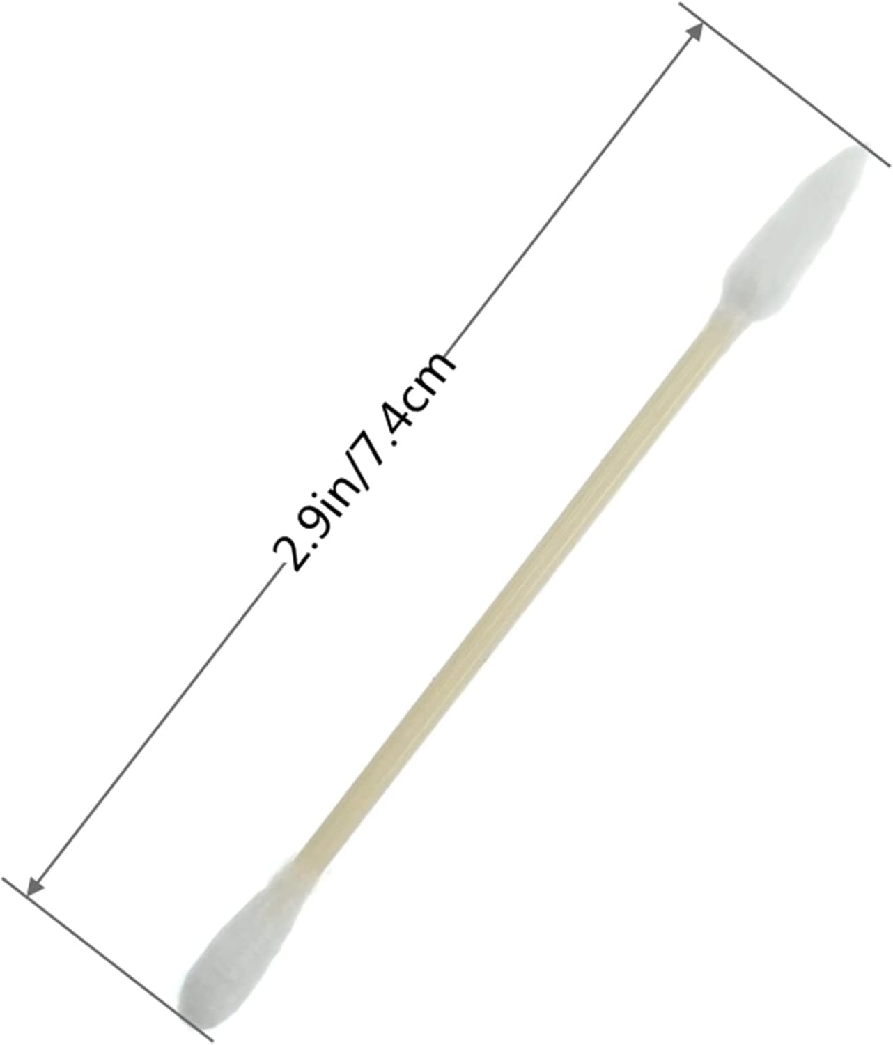 Thumbnail 1 de ZHIYE 600 Bamboo Cotton Buds 100 biodegradable cotton buds