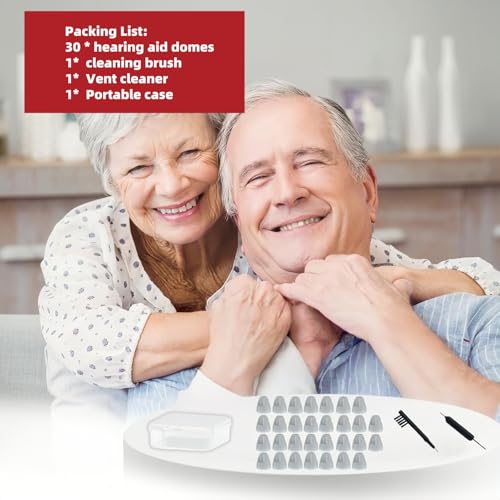 Detalle de Resound Lot de 30 dômes ouverts en silicone pour appareils auditifs GN Resound – compatibles Libero/Nexia/OPN S
