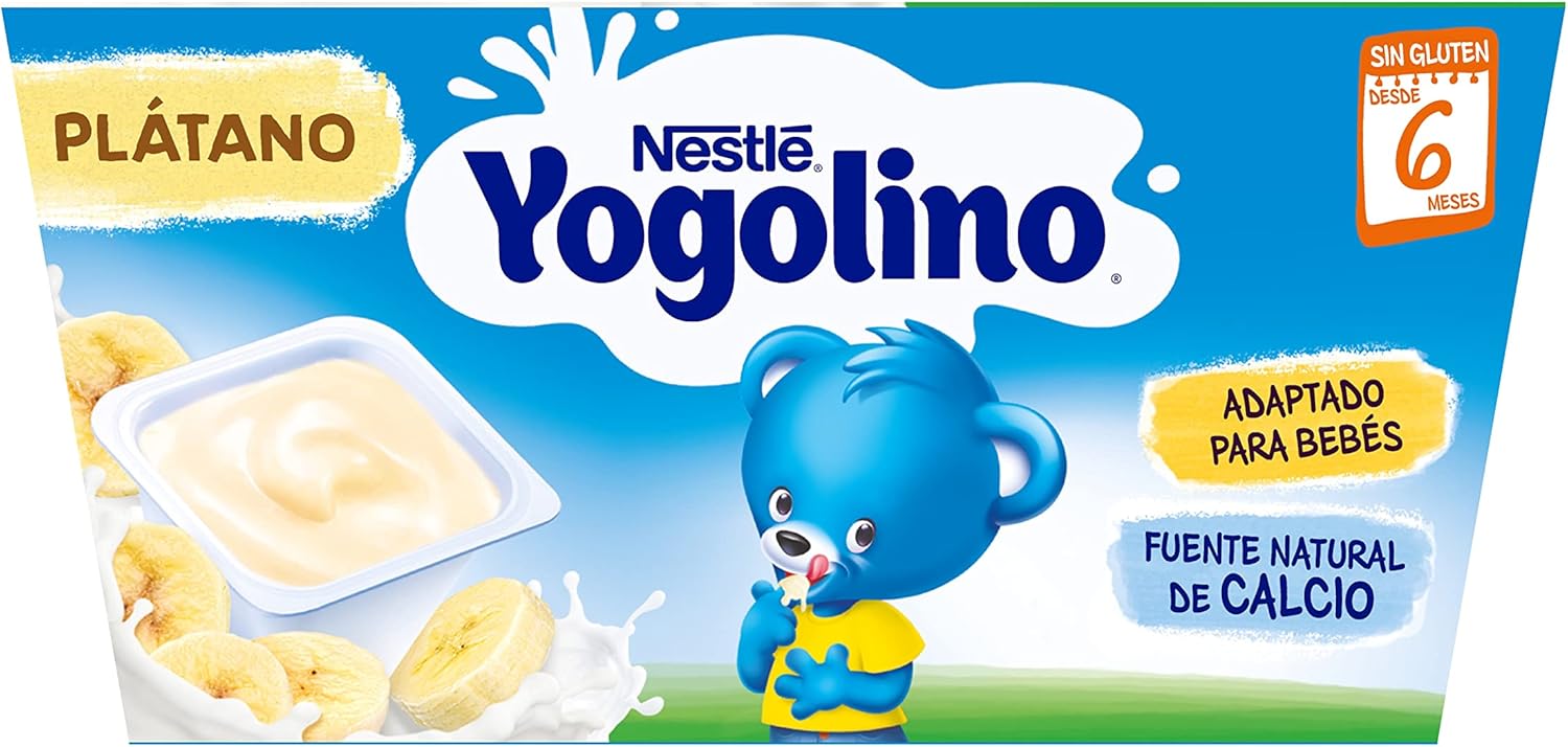 Thumbnail 4 de NESTLÉ YOGOLINO Plátano, Pack de 6 🍌 para bebés de 6 meses