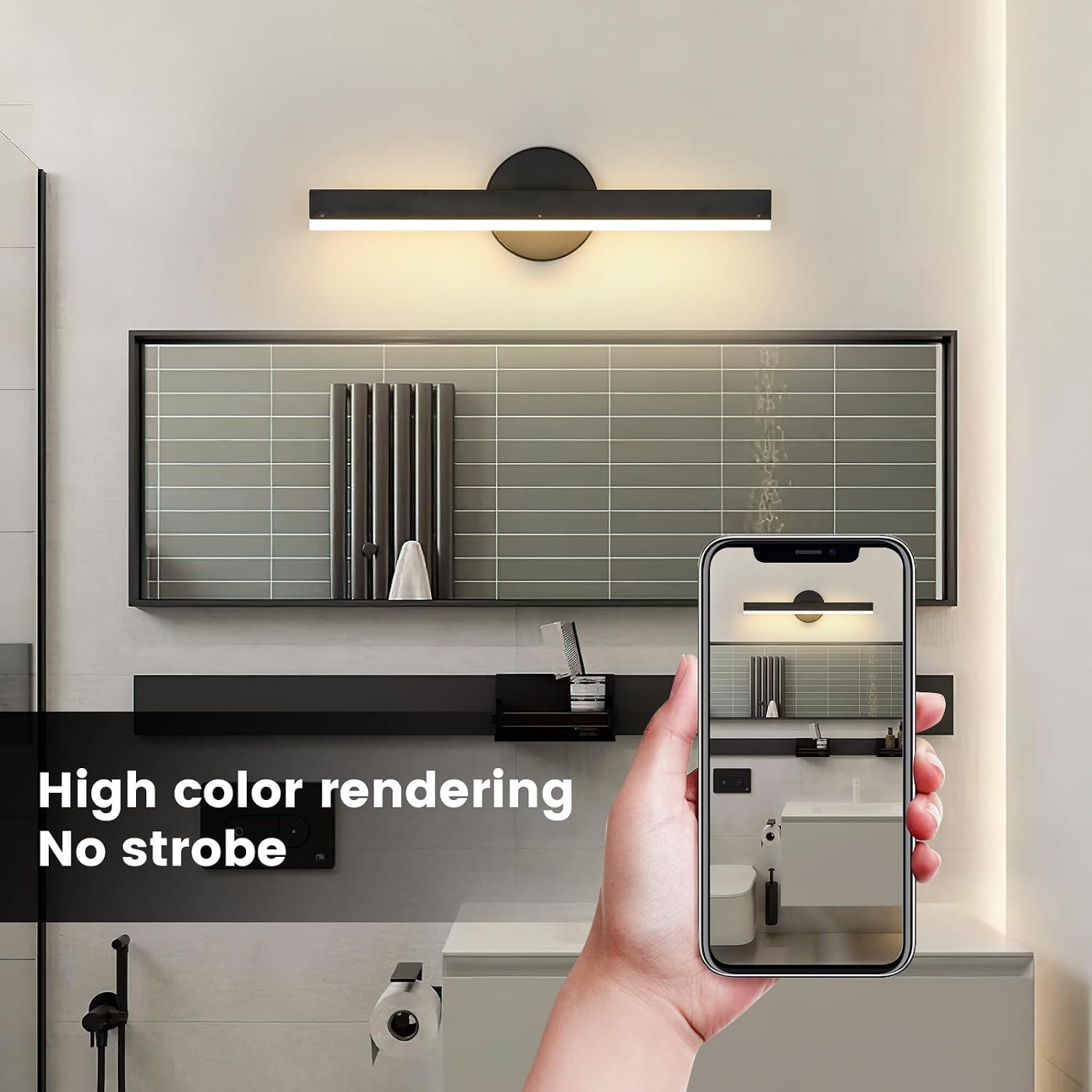 Thumbnail 3 de Riserva RVDE-55 wandlamp 12 W, 300° draaibaar, warmwit 3000 K