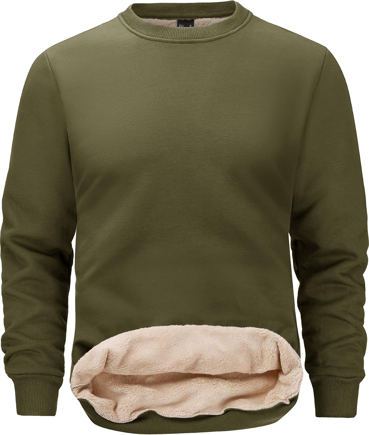 Thumbnail 3 de Tansozer Men's Sherpa Fleece Winter Jumper