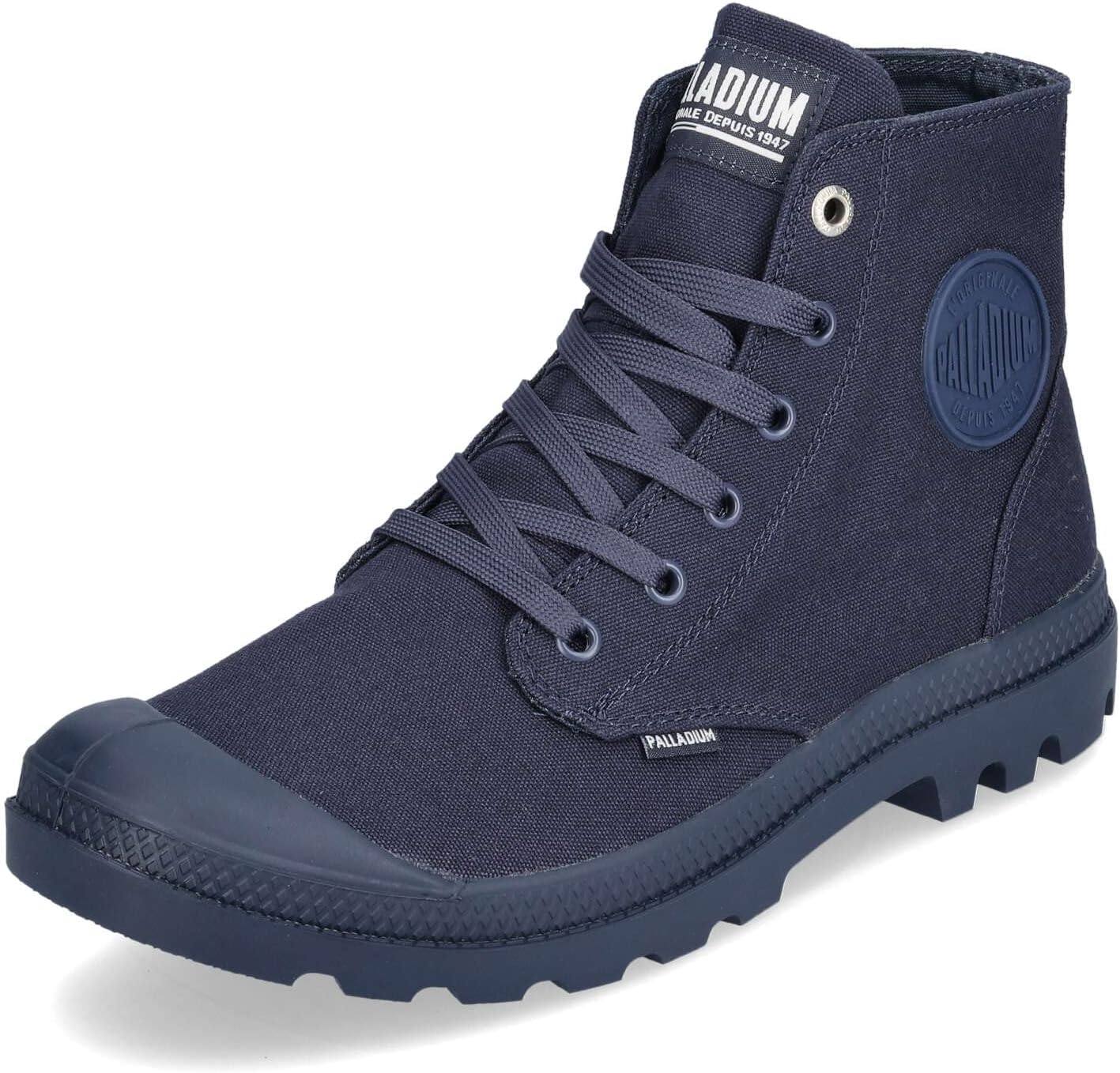 Detalle de Palladium Pampa Hi Mono 73322K76 – Bottes vert olive à lacets