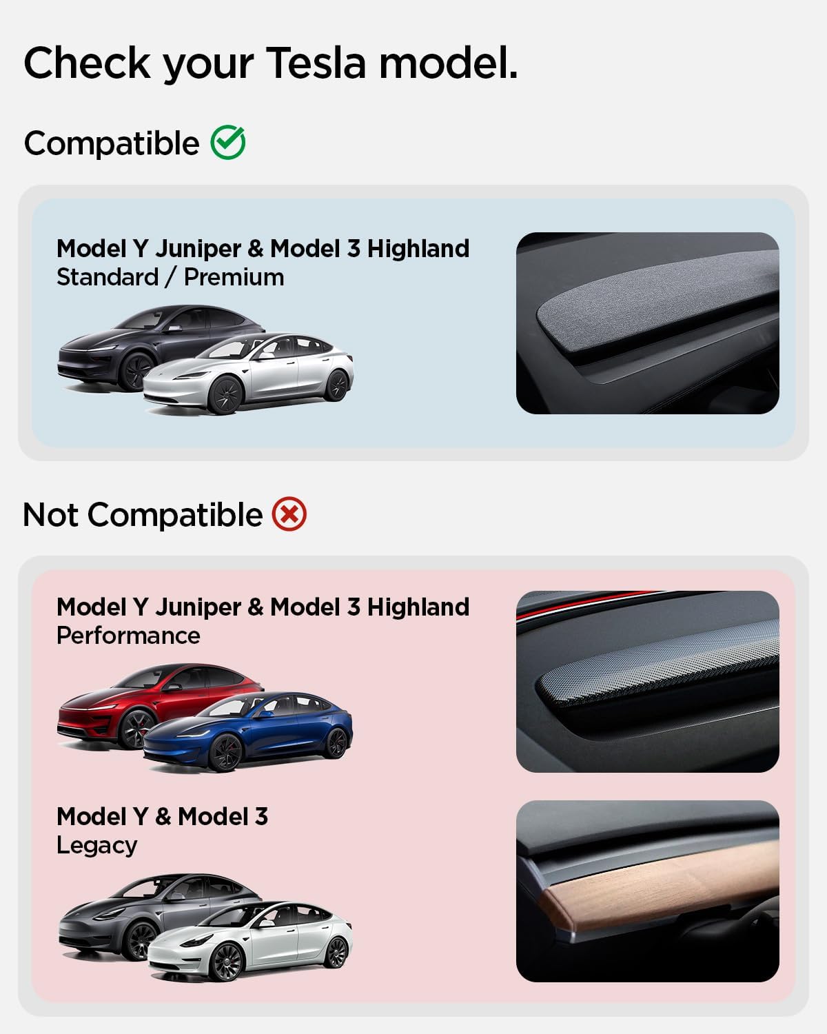 Thumbnail 1 de Spigen Porta Cellulare Auto MagSafe per presa d’aria Tesla Model Y Juniper 2025 e Model 3 Highland 2024 (ECCETTO Performance escluso)