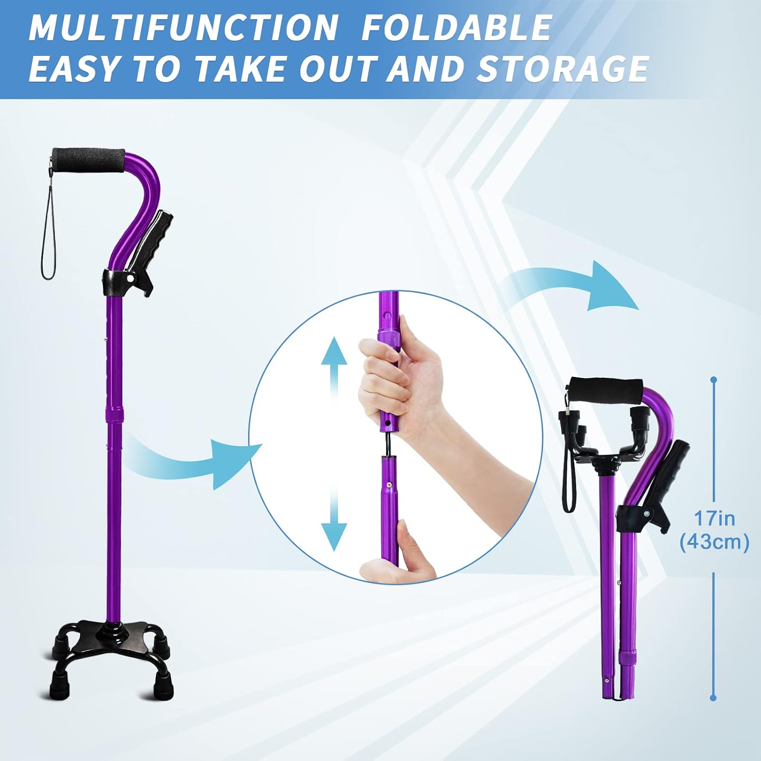 Thumbnail 6 de KingPavonini Walking Cane with Aluminum Alloy