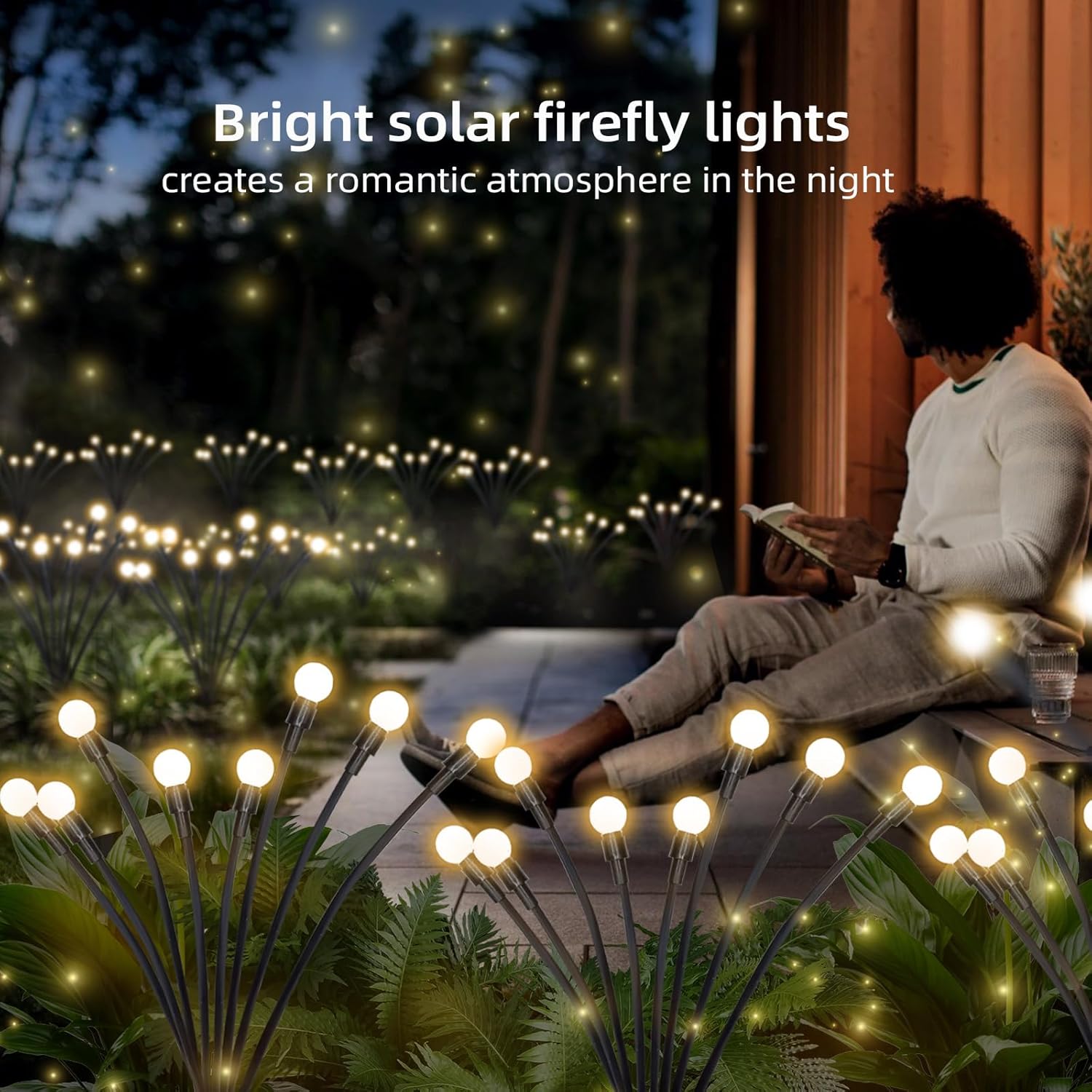 Thumbnail 4 de Jsdoin Solar Lights Outdoor Waterproof