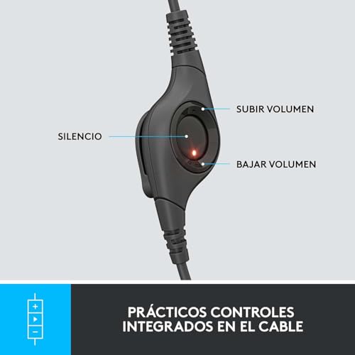 Thumbnail 3 de Logitech H390: Auriculares con cable USB para PC/Portátil