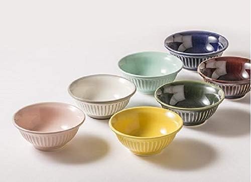 Detalle 2 de 銀峯陶器 91011 萬古焼 菊花 とんすい・小鉢 粉引き 直径13cm 電子レンジ・食洗機対応