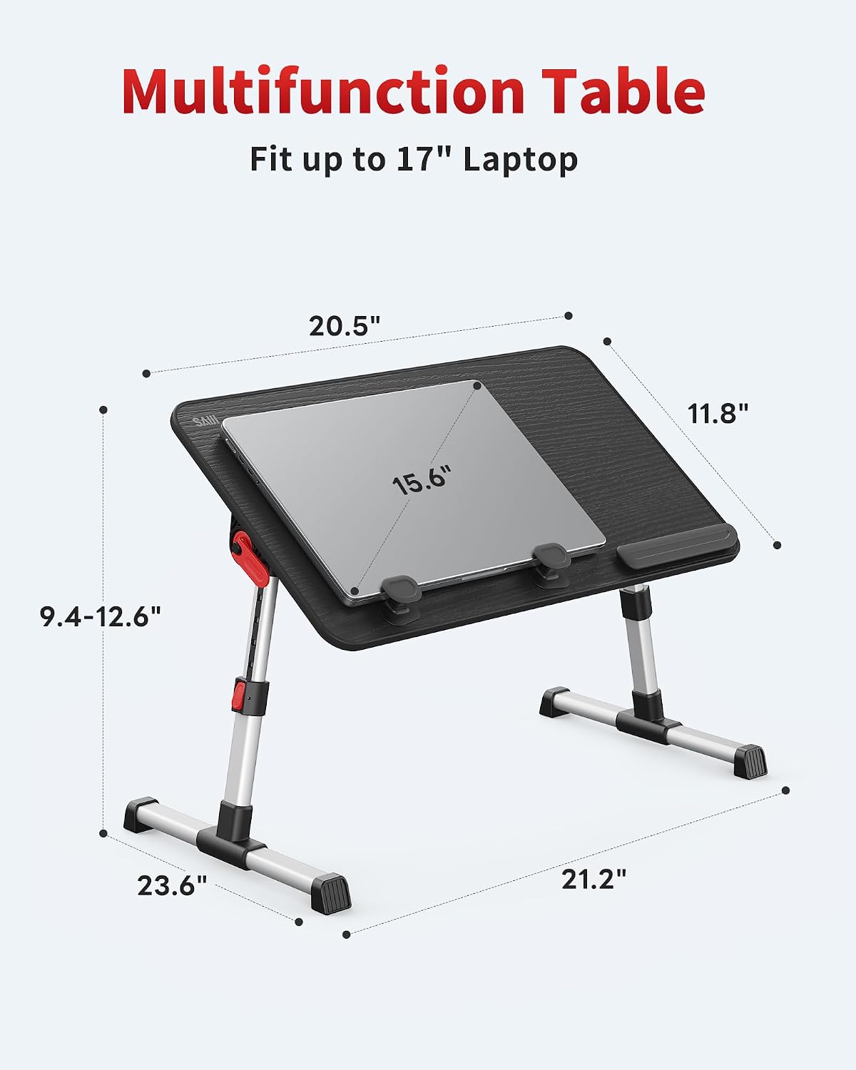 Thumbnail 4 de SAIJI Laptop-Schreibtisch mit 5 Höhen