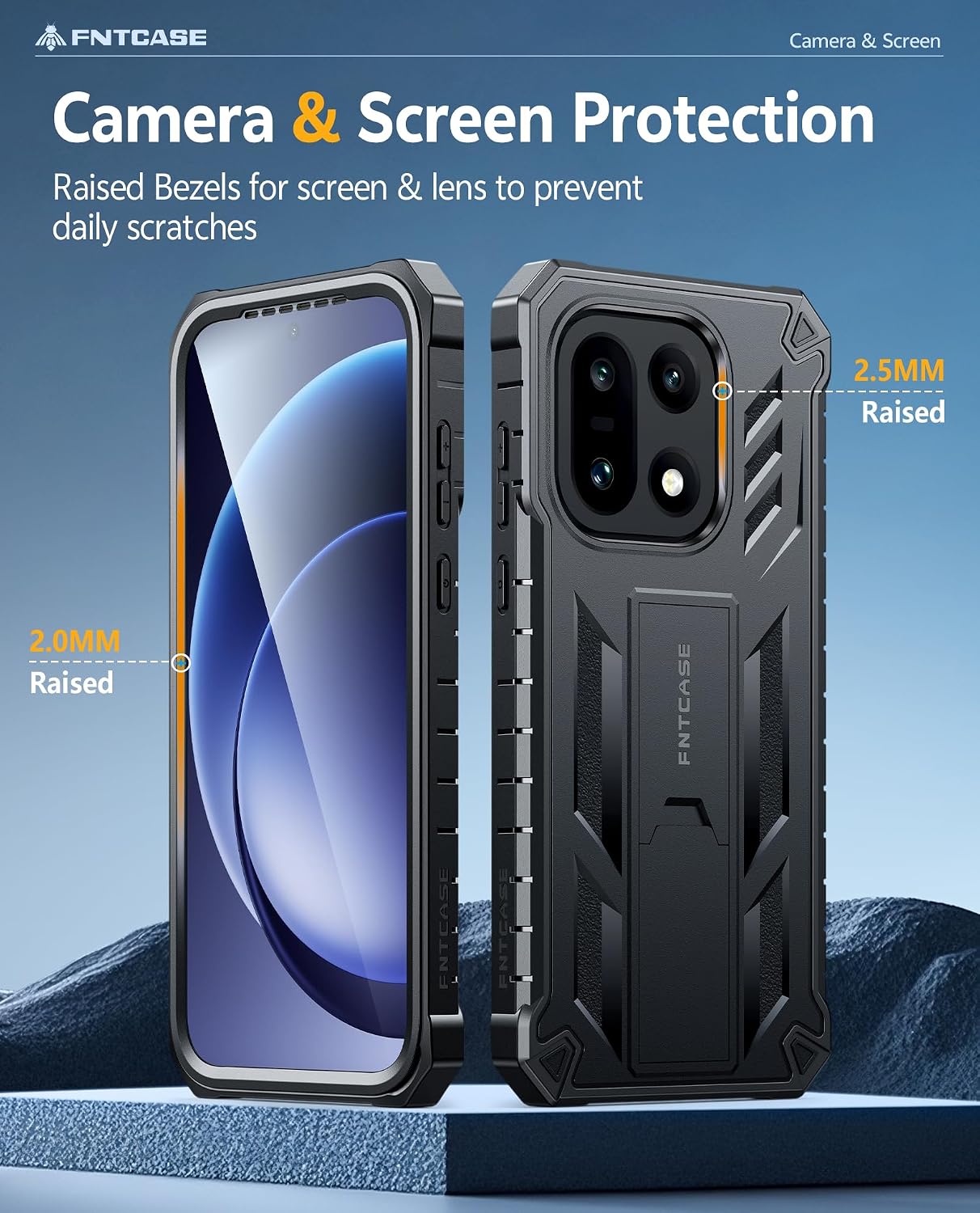 Thumbnail 6 de FNTCASE for OnePlus 15 Case with Built-in Screen Protector & Kickstand