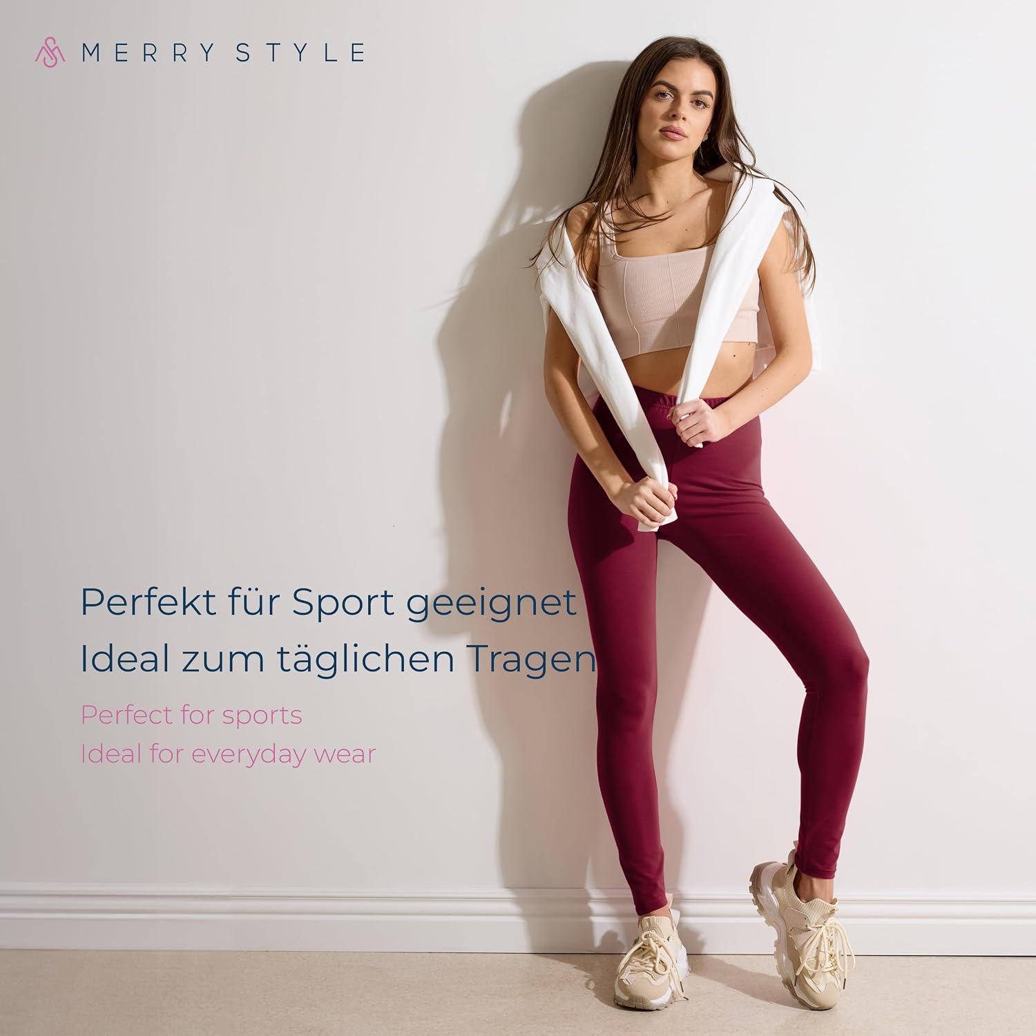 Thumbnail 4 de Merry Style MS10-198 lange dameslegging met hoge taille, set van 2