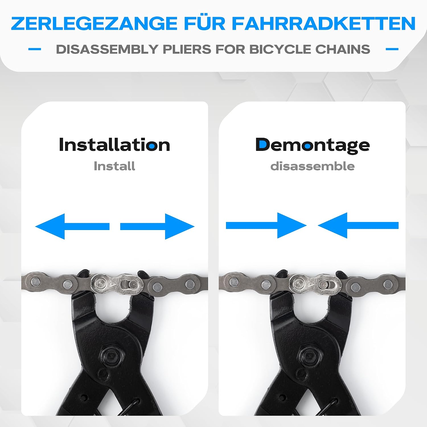 Thumbnail 4 de WATSABRO Kettennieter Fahrrad Set für 6-12