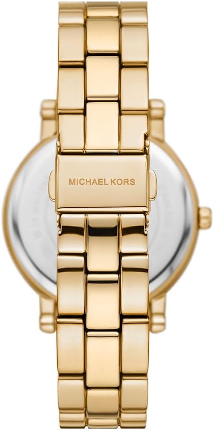Detalle 2 de Michael Kors Corey Damenuhr – Quarz-Analog mit 38-mm-Gehäuse und Edelstahl- oder Lederarmband