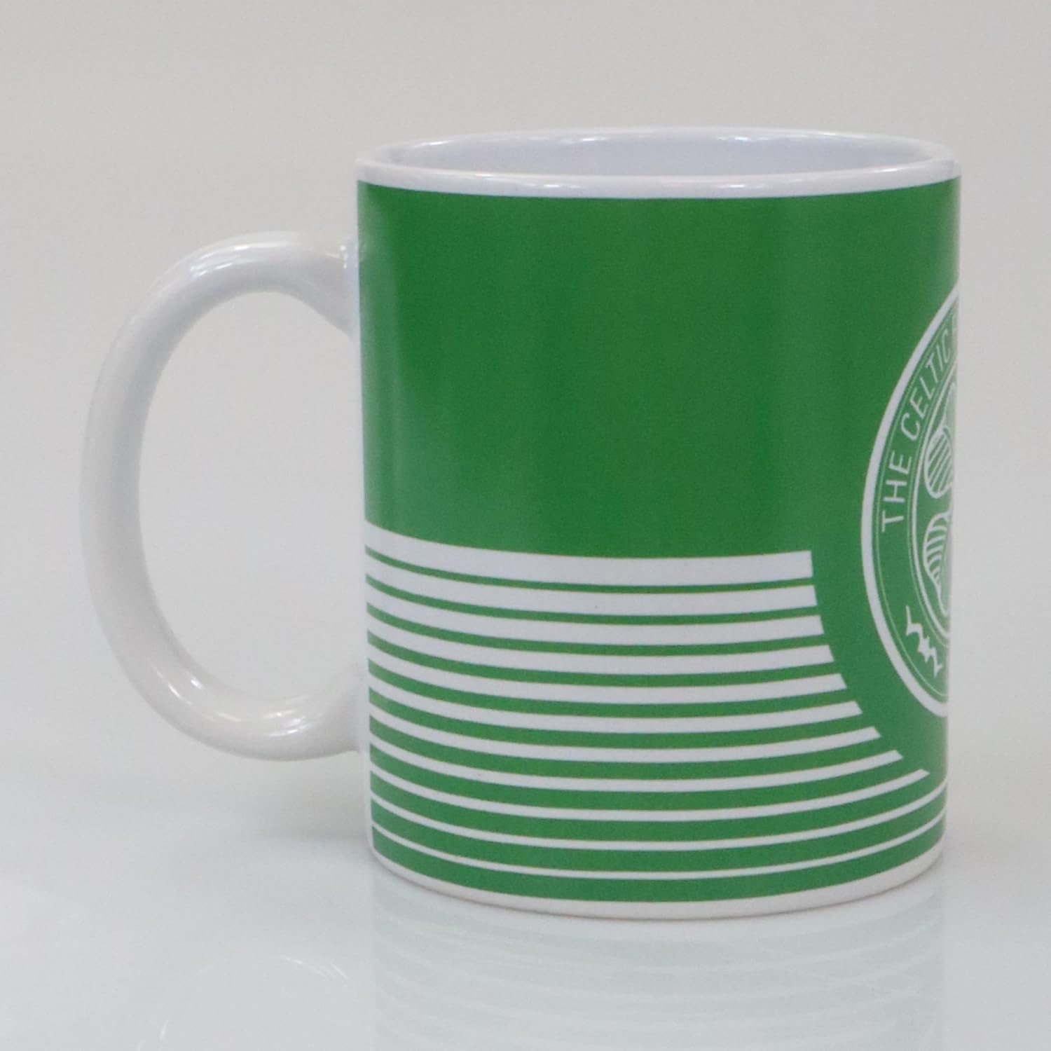 Detalle de FOCO Officially Licensed Celtic FC Linea Mug – 11 oz