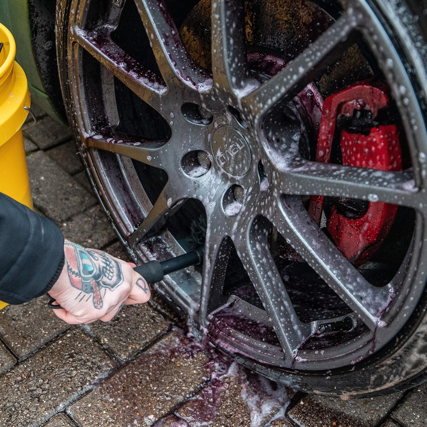 Detalle 2 de Meguiar's Supreme Wheel Brush Felgenbürste 47×10 cm