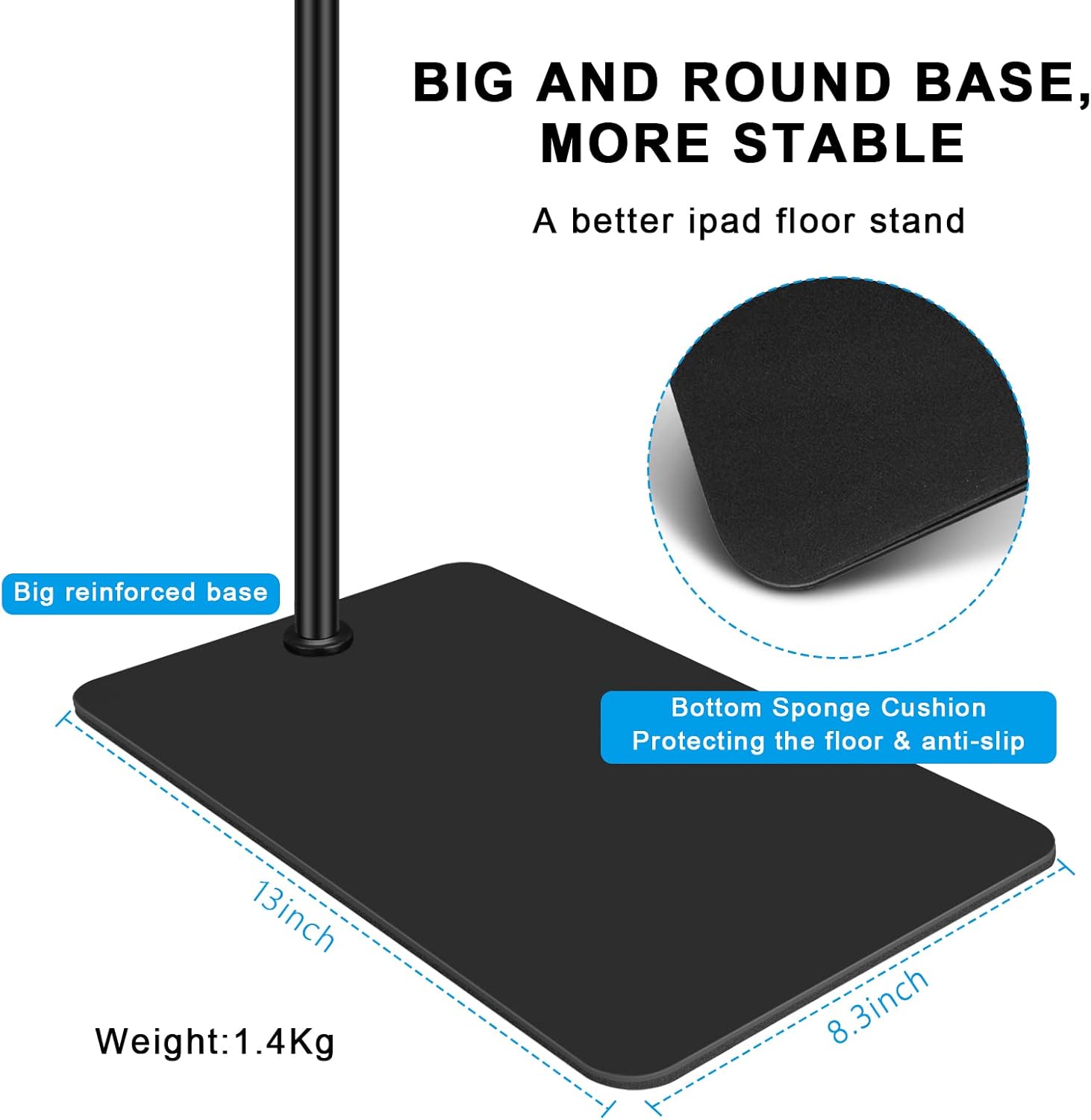 Thumbnail 6 de Lucky Trip Tablet-Bodenständer 1,4 kg Basis