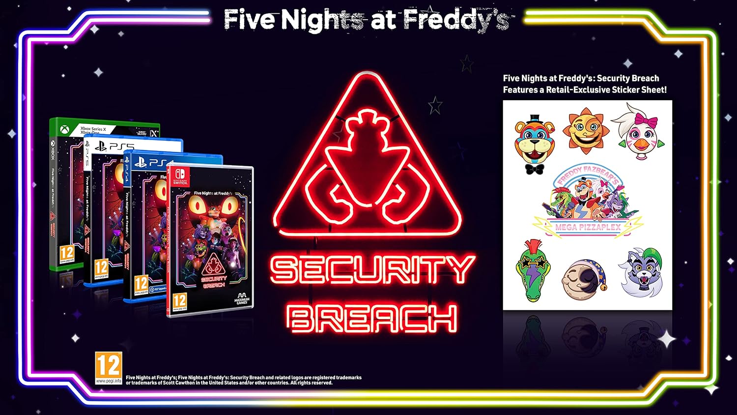 Thumbnail 1 de Five Nights at Freddy's: Security Breach (Maximum Games) – Ficha de compra