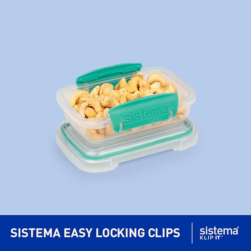 Detalle 1 de Sistema Klip It 28 recipientes herméticos apilables para alimentos 🍱