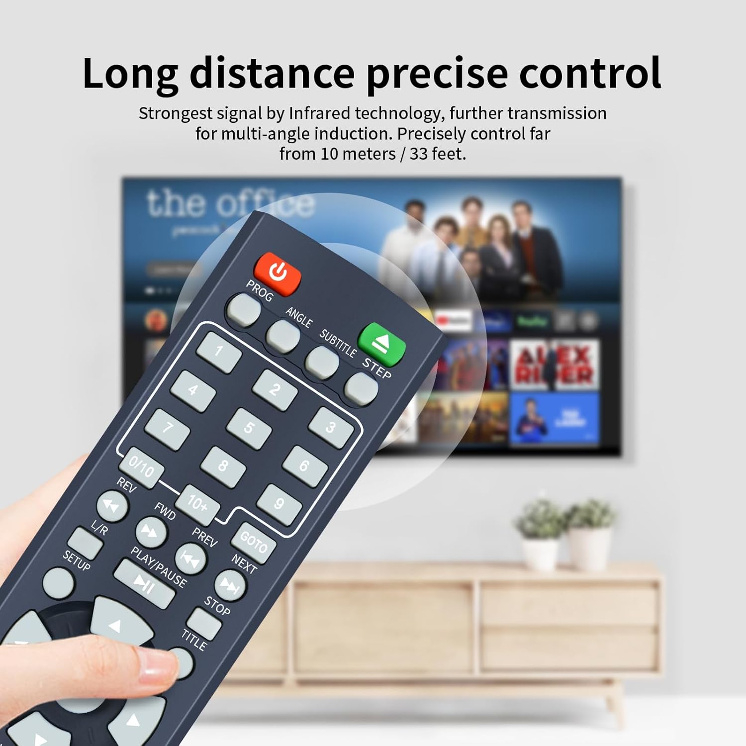 Thumbnail 5 de TCNOUMT Replacement Remote for ONN TV XL-6046