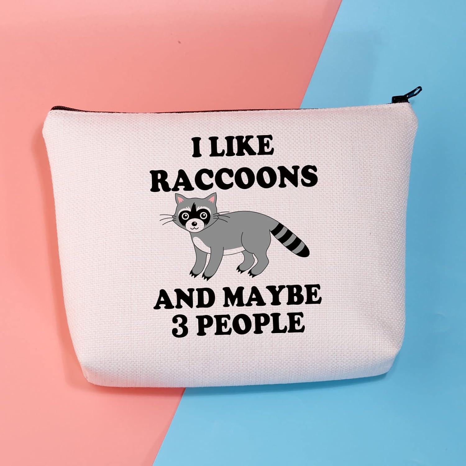 Detalle de BDPWSS Raccoon Makeup Bag, Canvas